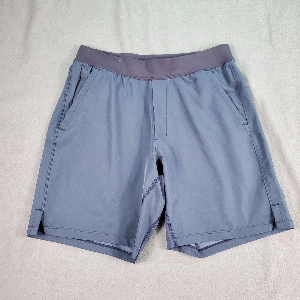 Public‎ Rec All Day Every Day Mens Navy Athletic Shorts Size 30 7 Inch Inseam